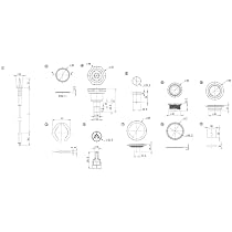 Amazon | TOTO ワンプッシュ排水栓1090AF用 【品番：AFKA237
